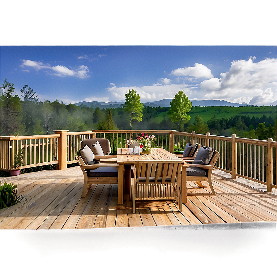 Backyard Deck Ideas Png Twj72 PNG image