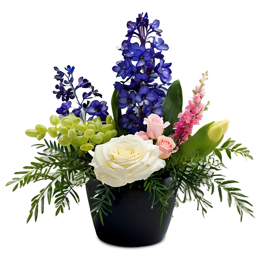 Backyard Floral Arrangements Png 06262024 PNG image