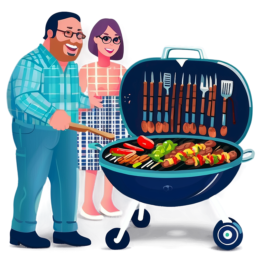 Backyard House Party Bbq Png Hbl PNG image