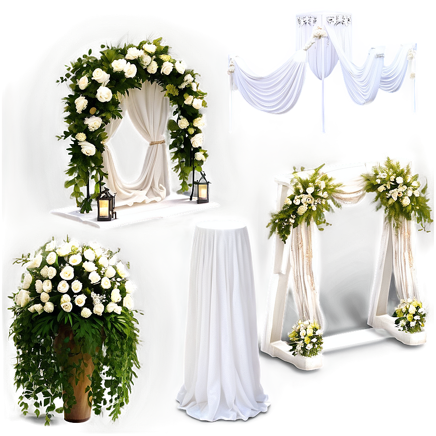 Backyard Wedding Decor Png Jjb61 PNG image