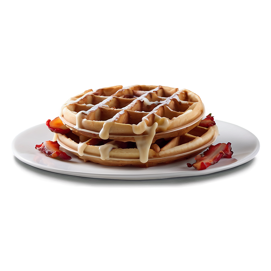 Bacon Stuffed Waffle Png Nvi PNG image