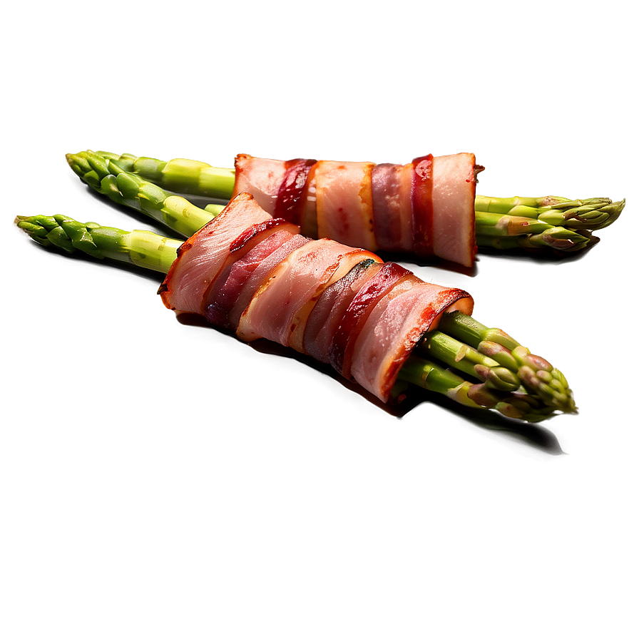 Bacon Wrapped Asparagus Png 05242024 PNG image