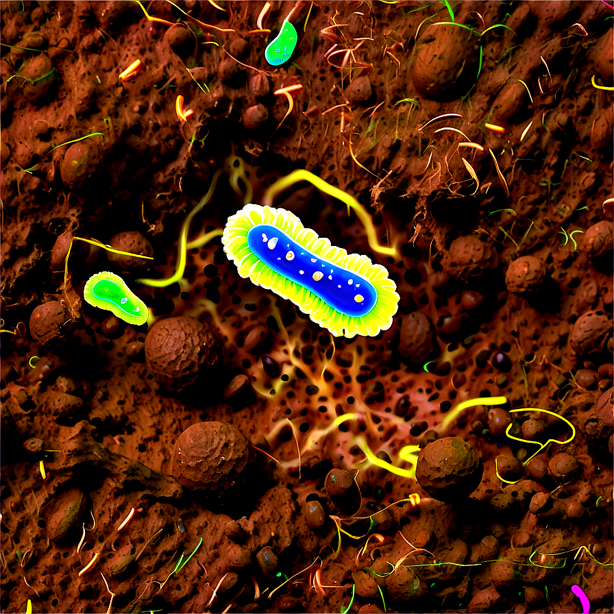 Bacteria In Soil Png 05242024 PNG image