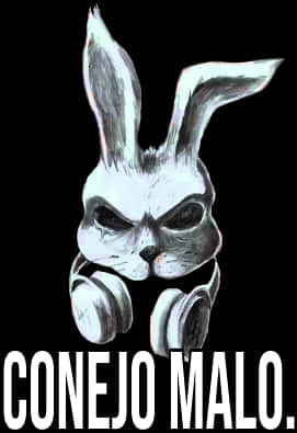 Bad Bunny Logo Artwork PNG image