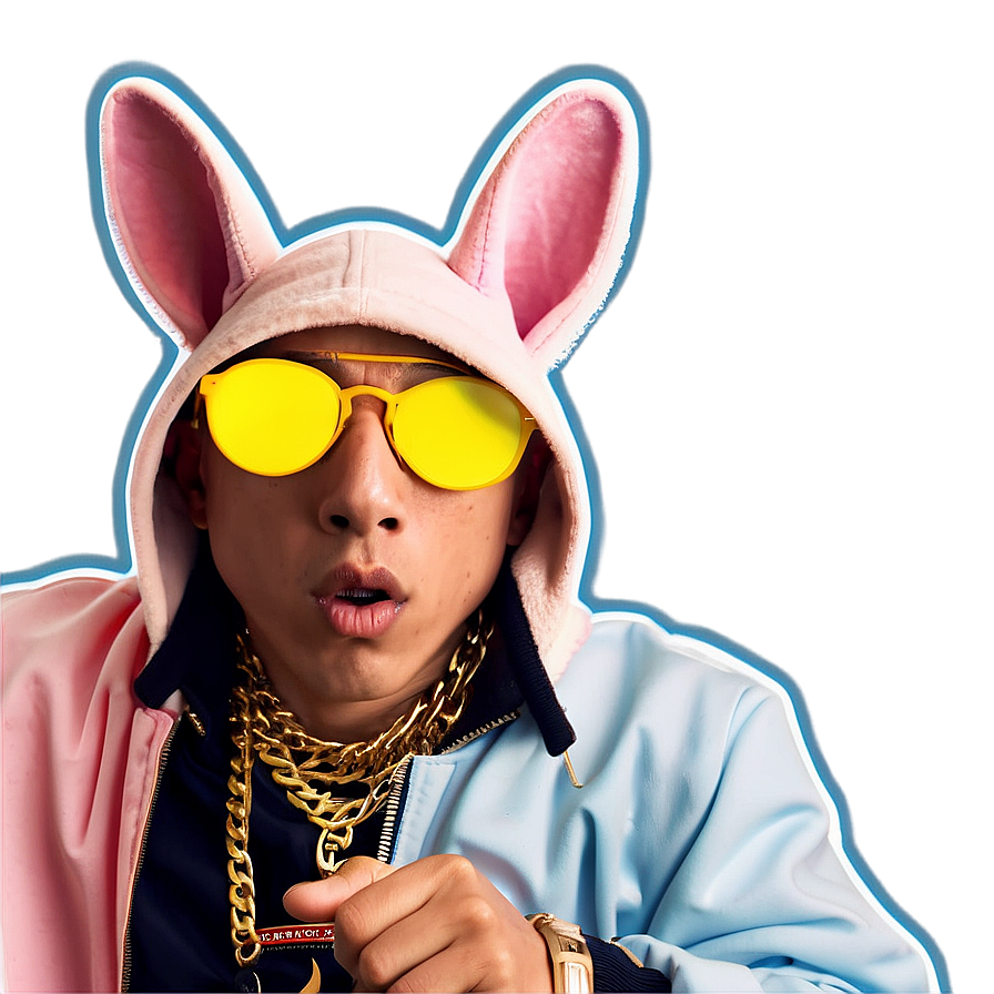 Bad Bunny Lyric Stickers Png Ibm95 PNG image