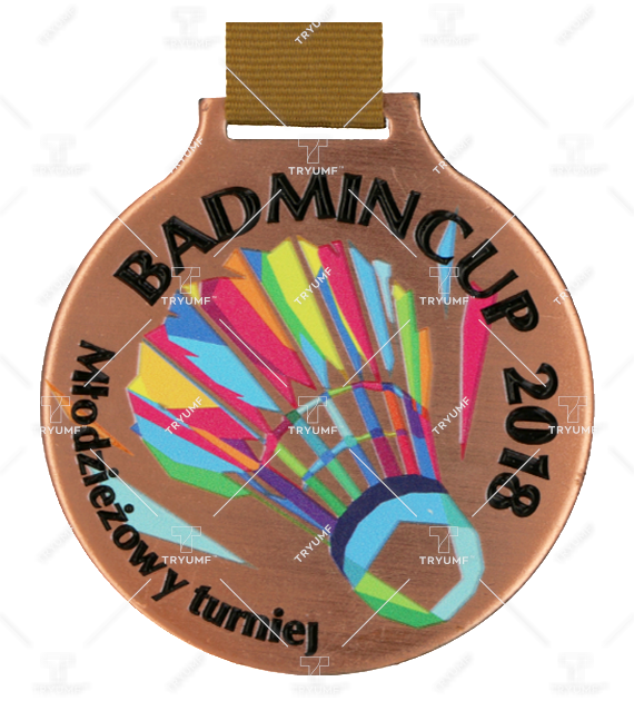 Badminton Cup2018 Medal PNG image