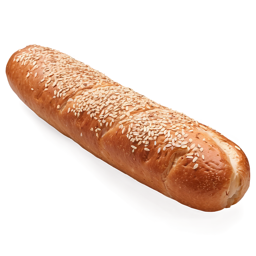 Baguette With Sesame Seeds Png Scg PNG image