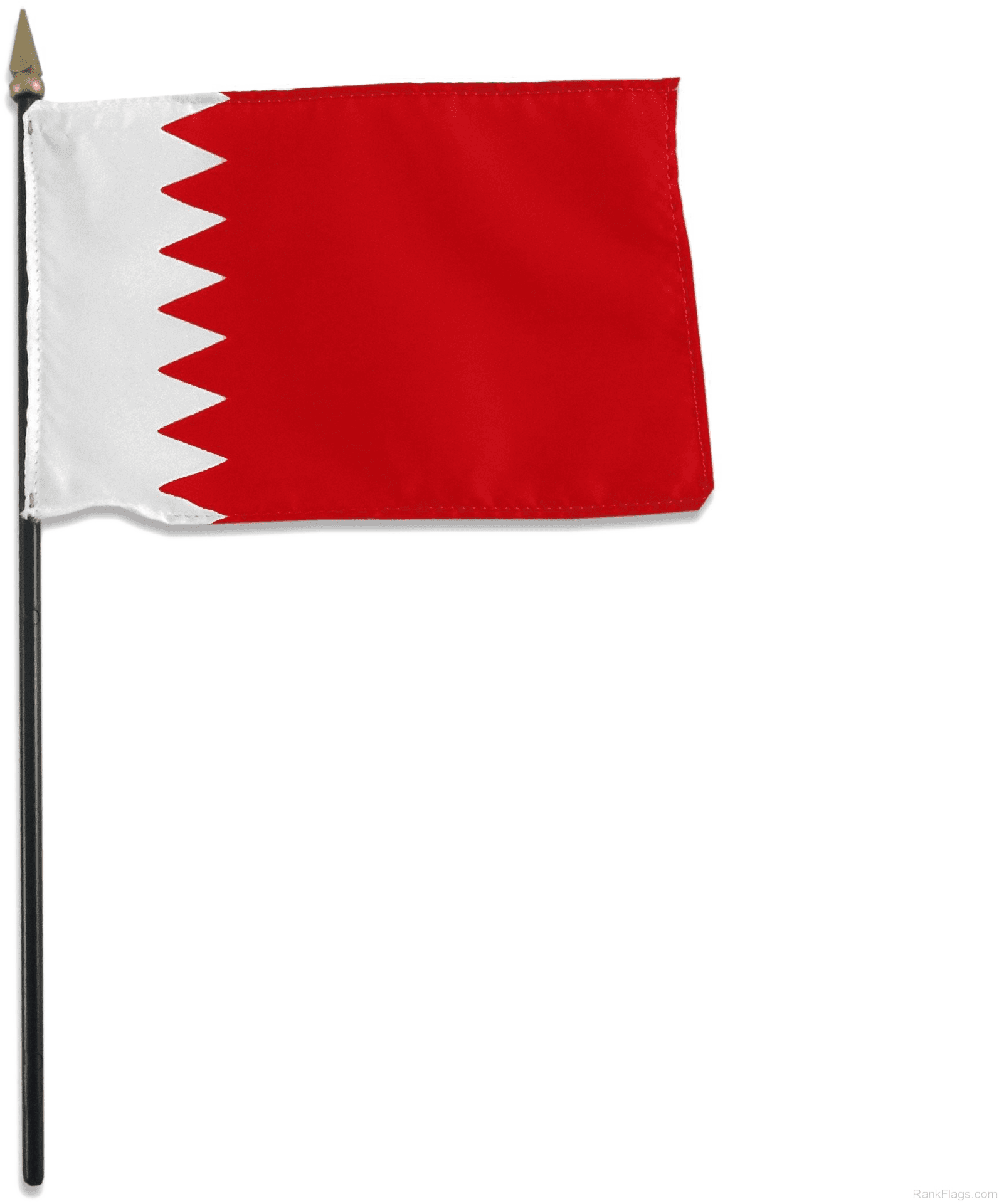 Bahrain National Flag PNG image