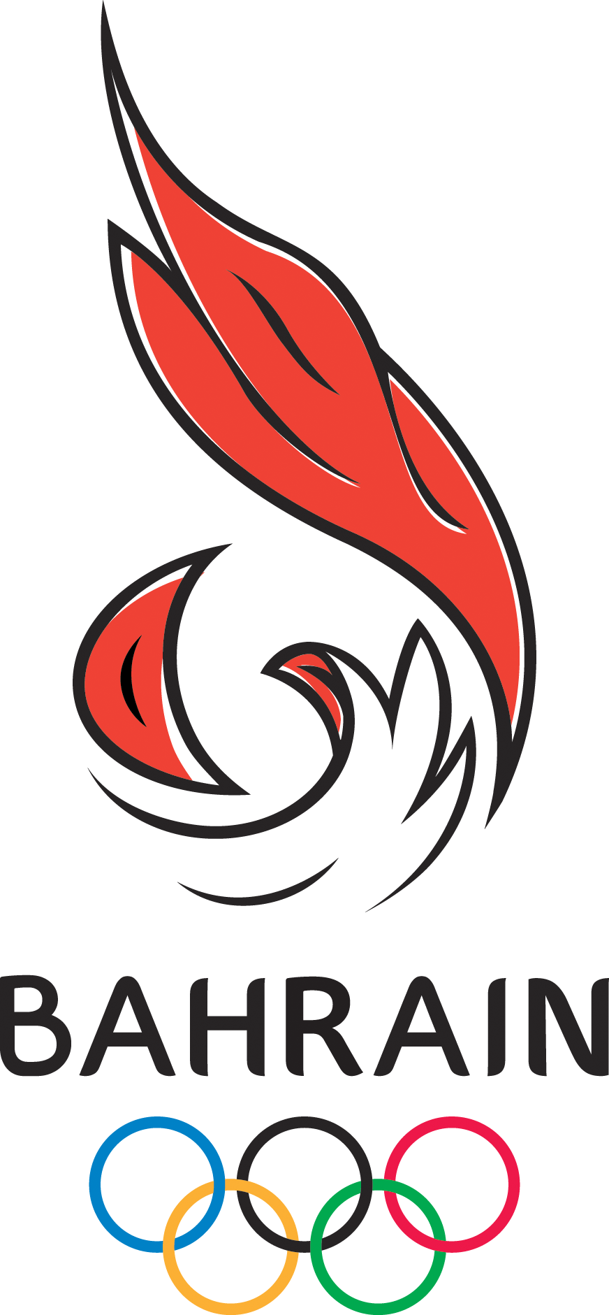 Bahrain Olympic Committee Logo PNG image