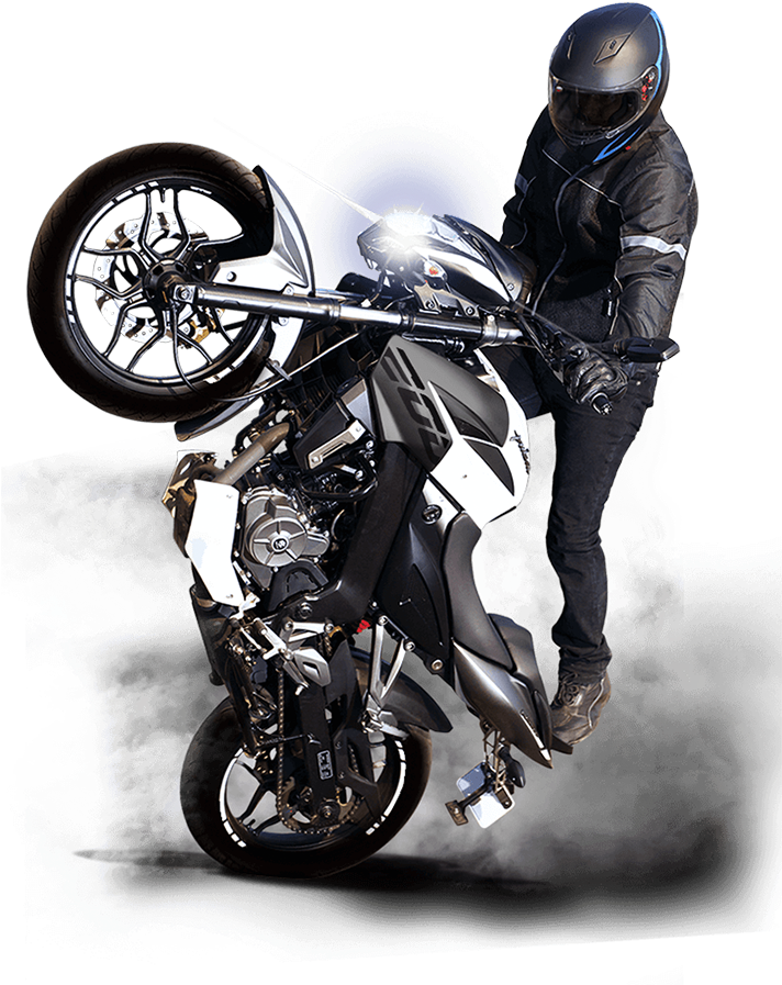 Bajaj Pulsar Stunt Rider PNG image