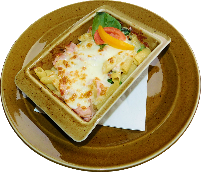 Baked Penne Pasta Dish PNG image