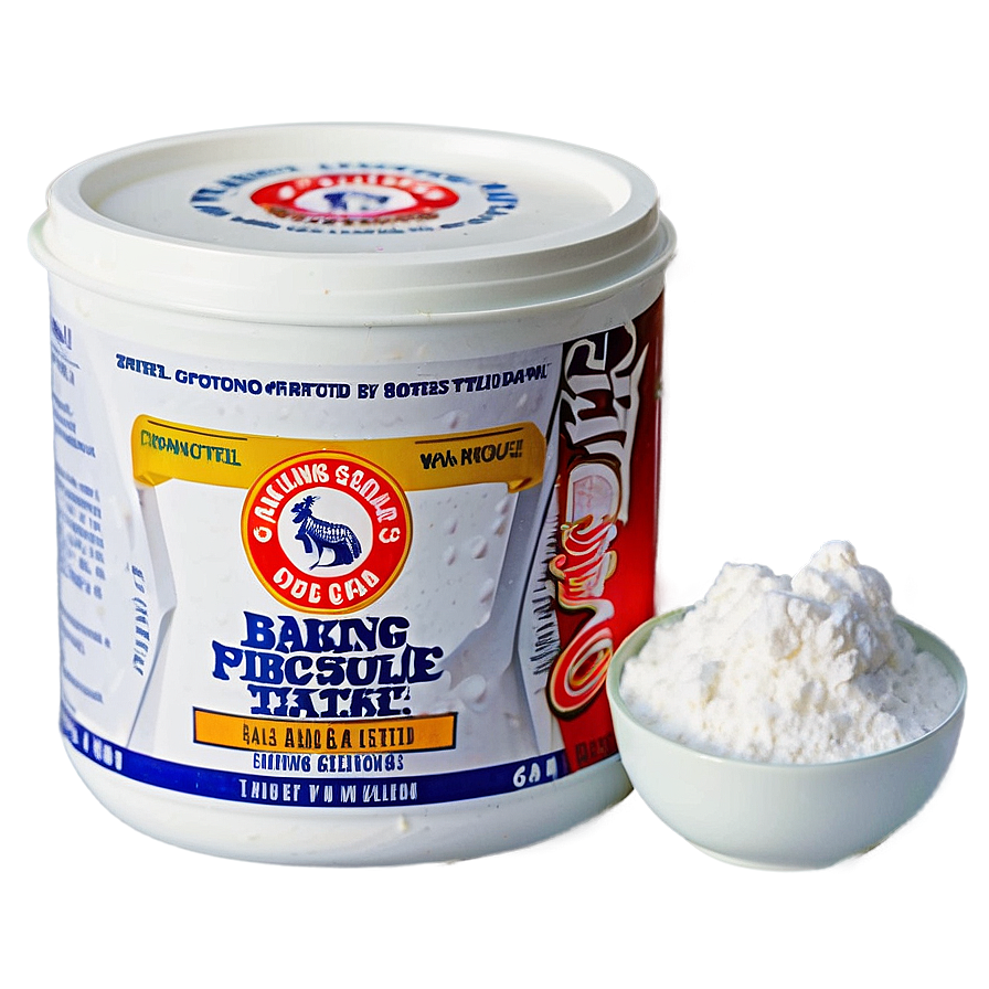 Baking Soda In Plastic Tub Png 06132024 PNG image