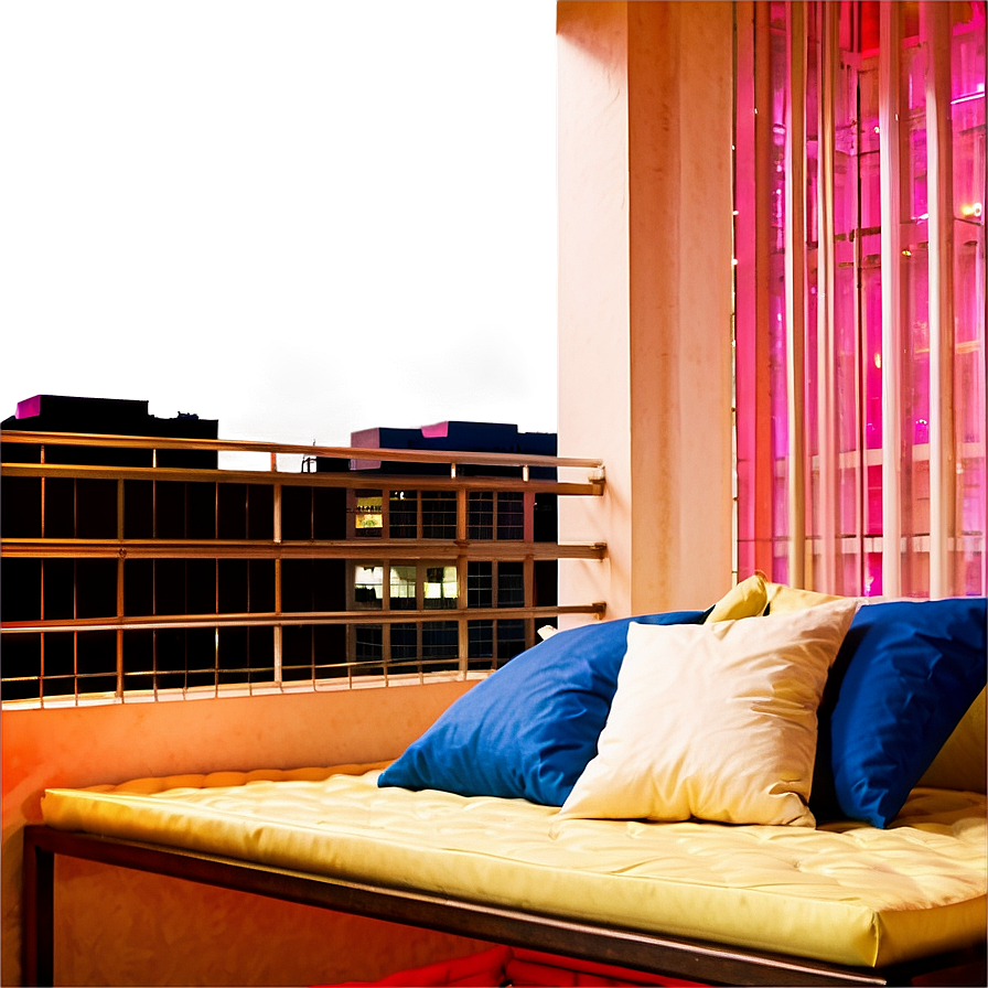 Balcony Night View Png Dbq92 PNG image