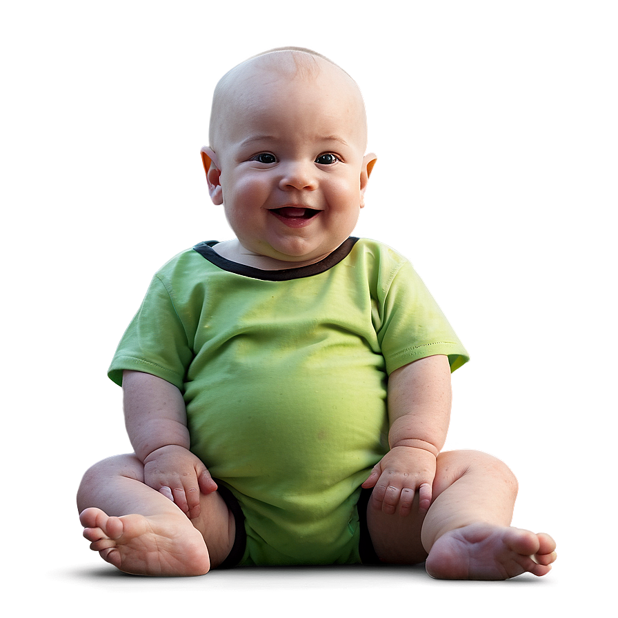 Bald Baby Smiling Png 80 PNG image