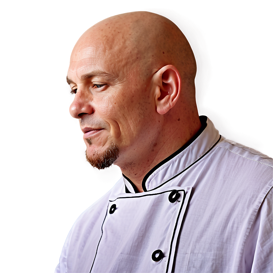 Bald Chef Cooking Png Xlw6 PNG image