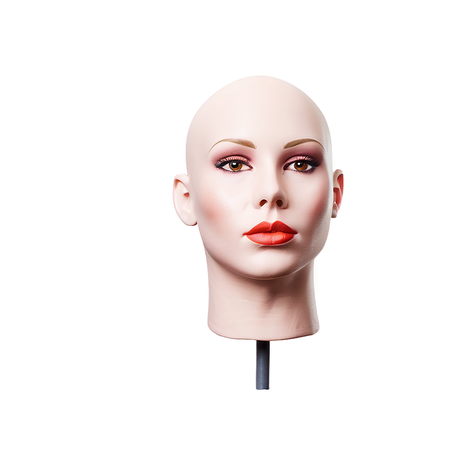 Bald Mannequin Head For Wigs Png Hls30 PNG image