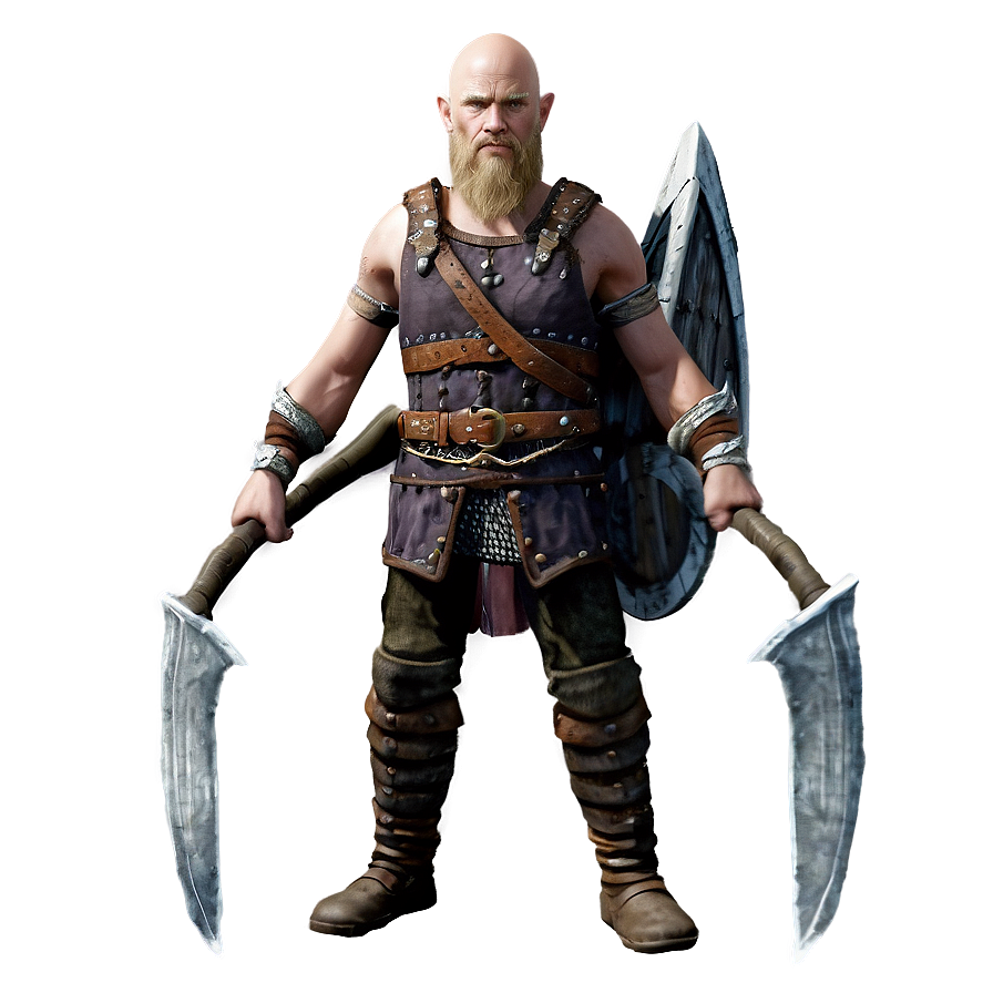 Bald Viking Warrior Png Jxi9 PNG image