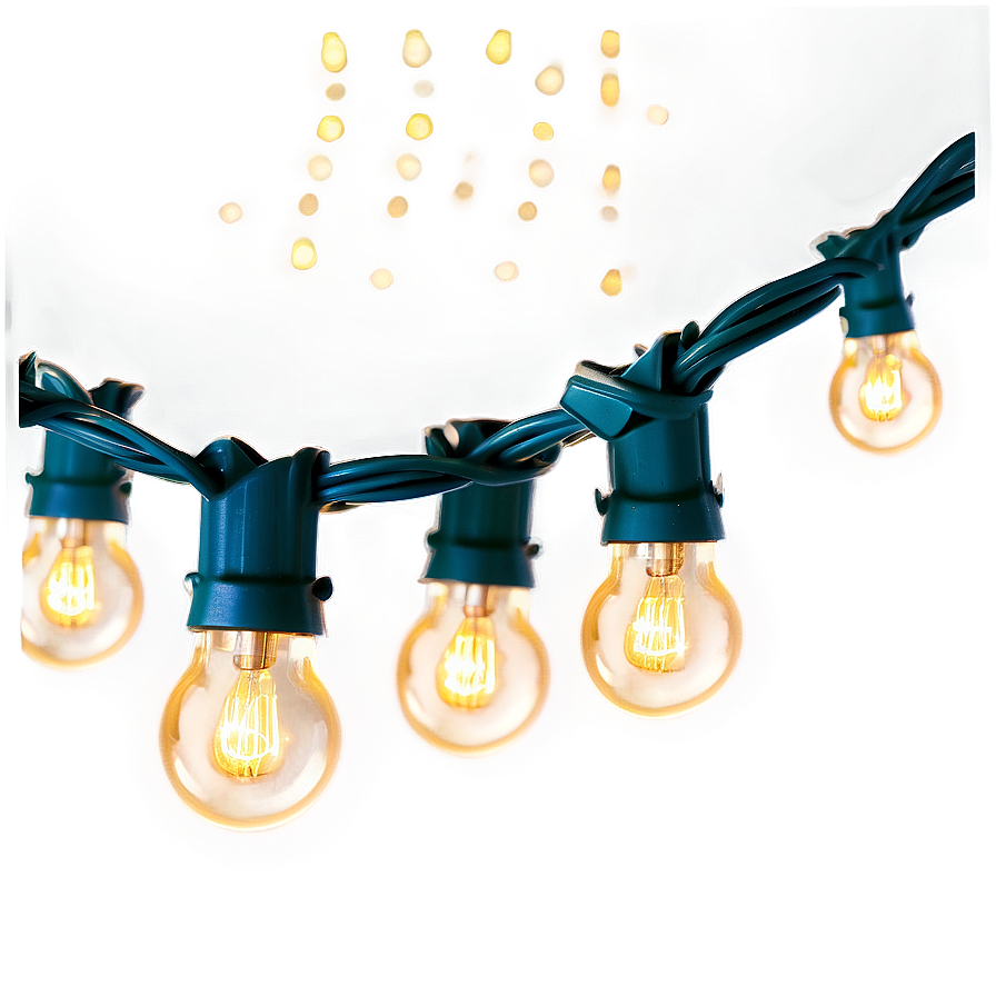 Ball String Lights Png 06212024 PNG image