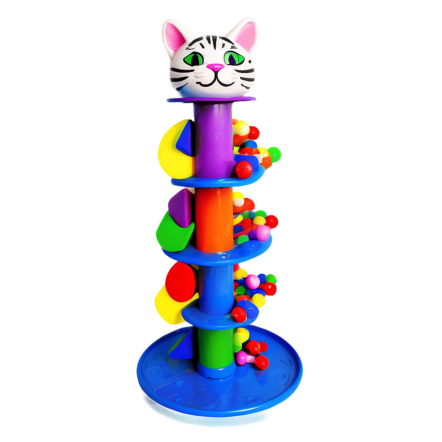 Ball Tower Cat Toy Png Trq95 PNG image