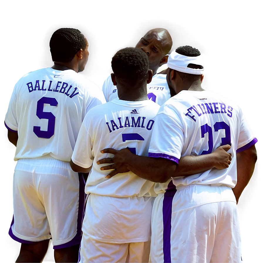 Baller Team Huddle Png 06212024 PNG image