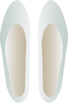 Ballet Pointe Shoes Vector PNG image