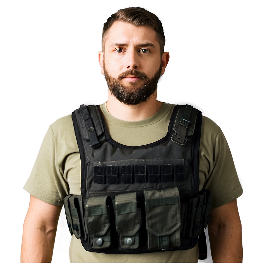 Ballistic Vest For Safety Png Chc PNG image