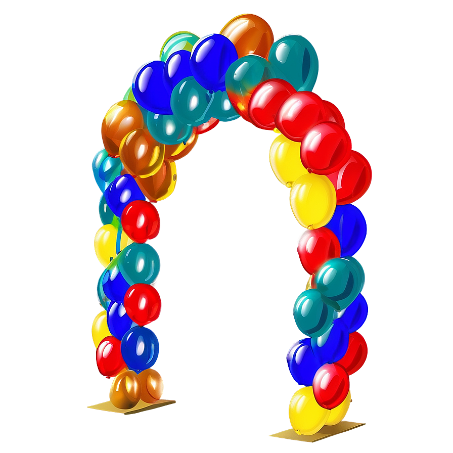 Balloon Arch Design Ideas Png Gna81 PNG image