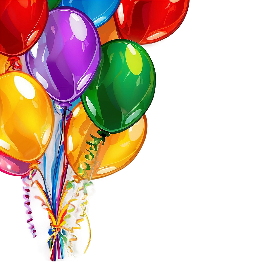Balloon Bouquet Png 29 PNG image