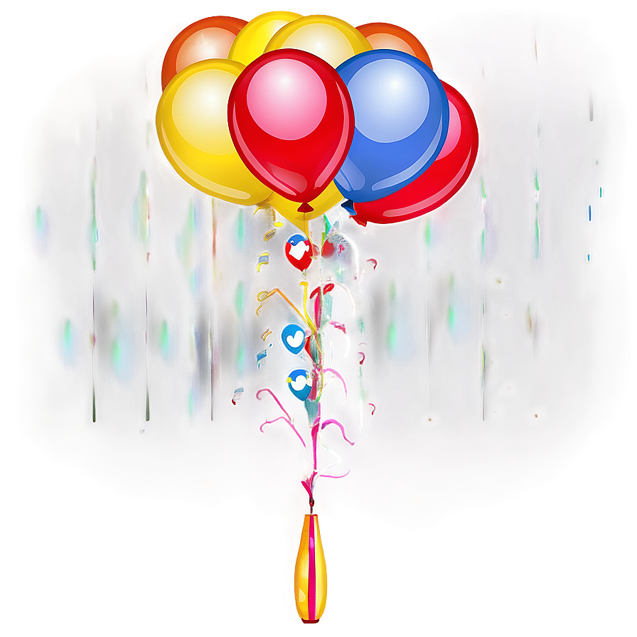 Balloon D PNG image