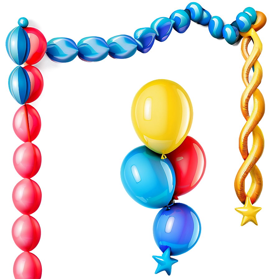 Balloon Garland Diy Hack Png Btq PNG image