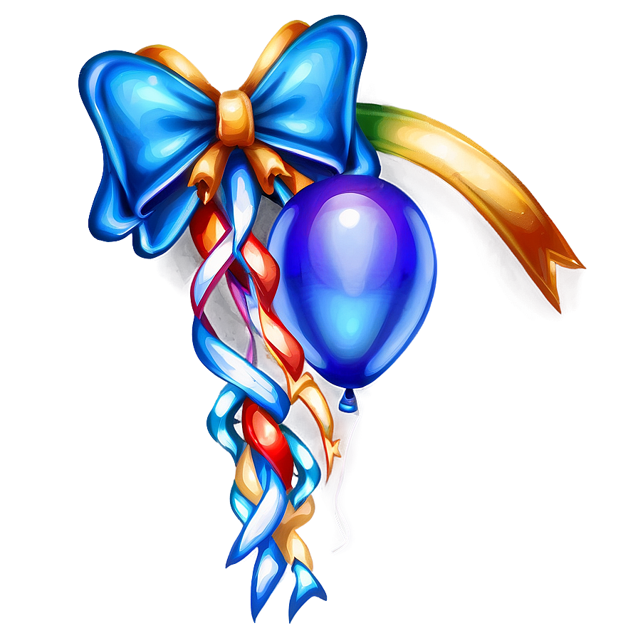 Balloon With Bow Png 4 PNG image