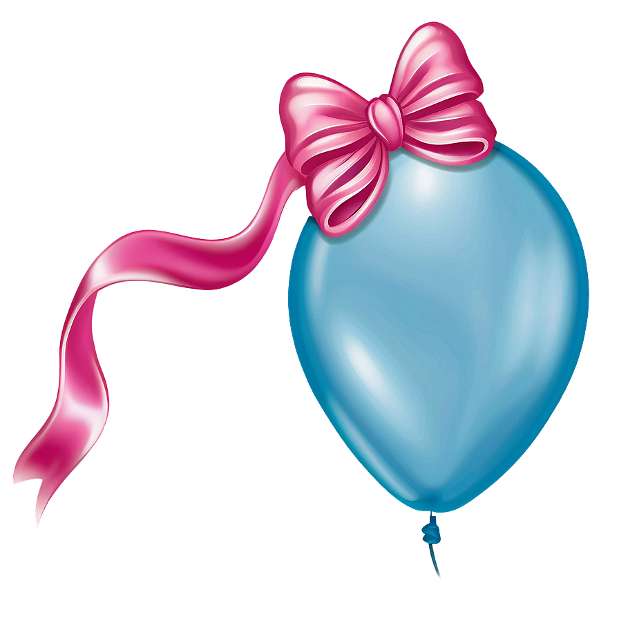 Balloon With Bow Png Uud PNG image