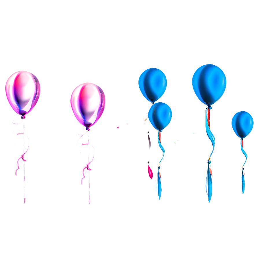 Balloons B PNG image