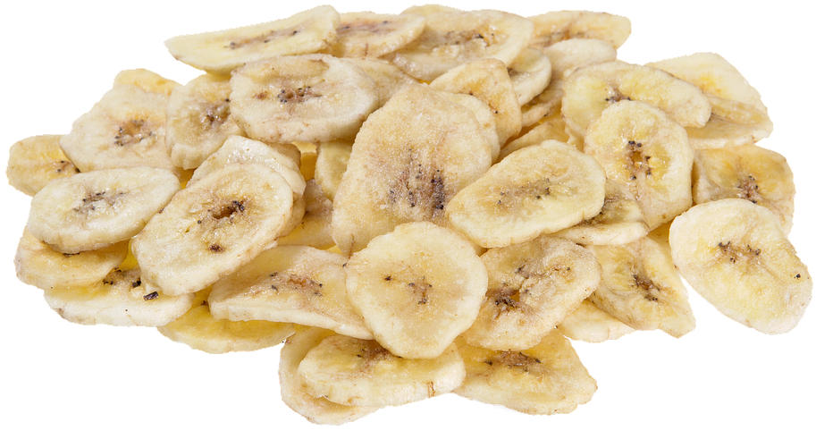 Banana_ Chips_ Pile_ Dry_ Fruits PNG image