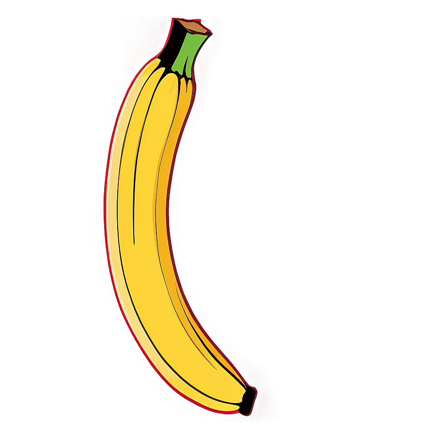 Banana Outline Drawing Png Wrd15 PNG image