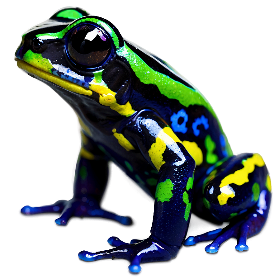 Banded Poison Dart Frog Png 06132024 PNG image