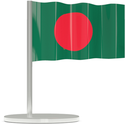 Bangladesh Flag Desktop Display PNG image