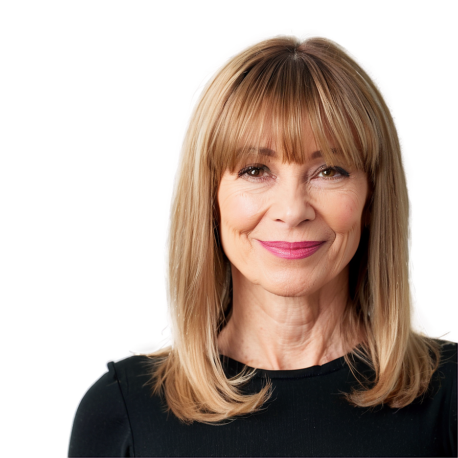 Bangs For Mature Women Png Qjc32 PNG image