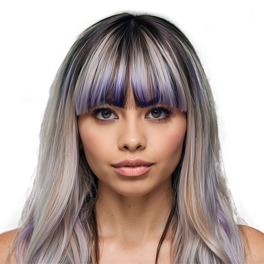 Bangs For Round Face Png Tsn84 PNG image