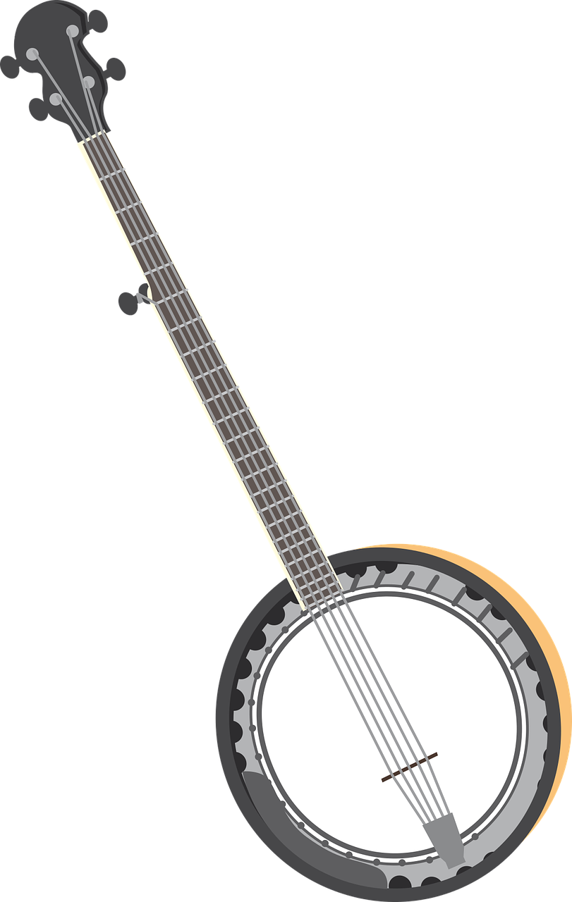 Banjo Vector Illustration PNG image