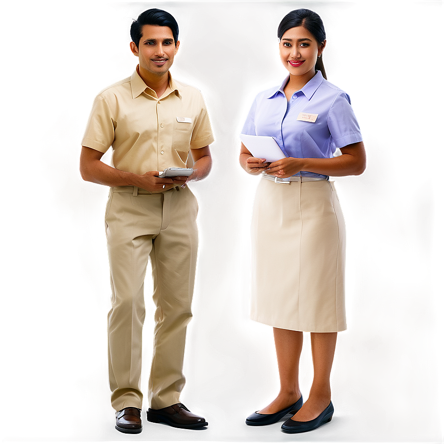 Bank Employee Uniform Png 06252024 PNG image