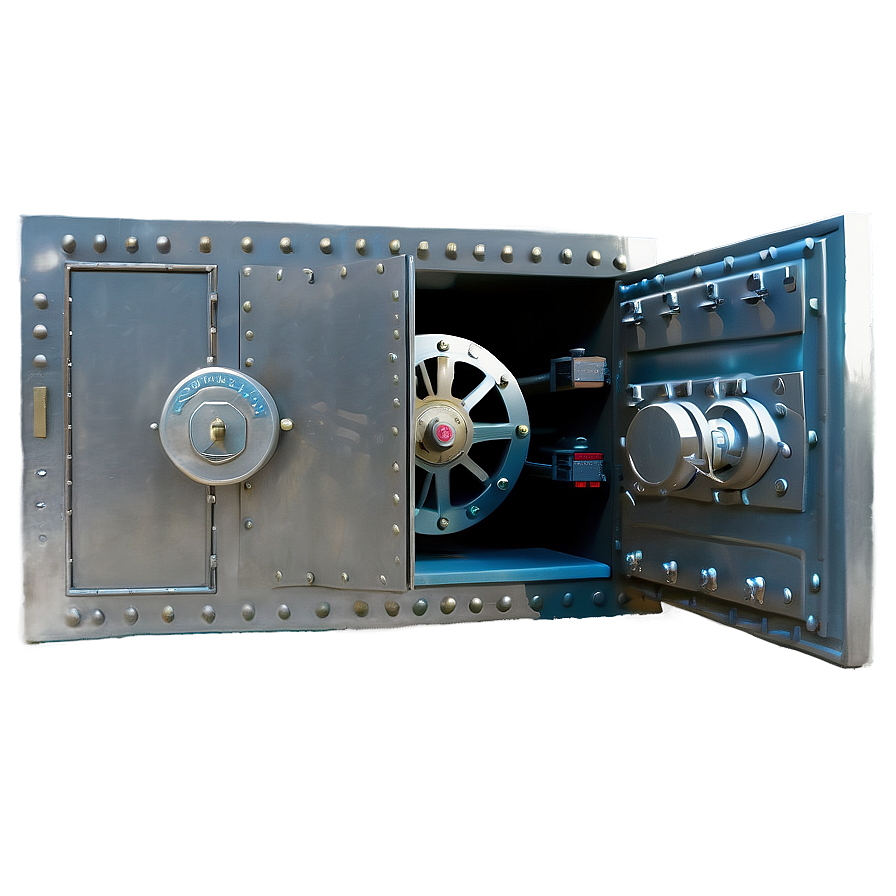 Bank Vault 3d Model Png Bsa PNG image