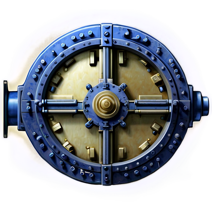 Bank Vault Blueprint Png 67 PNG image