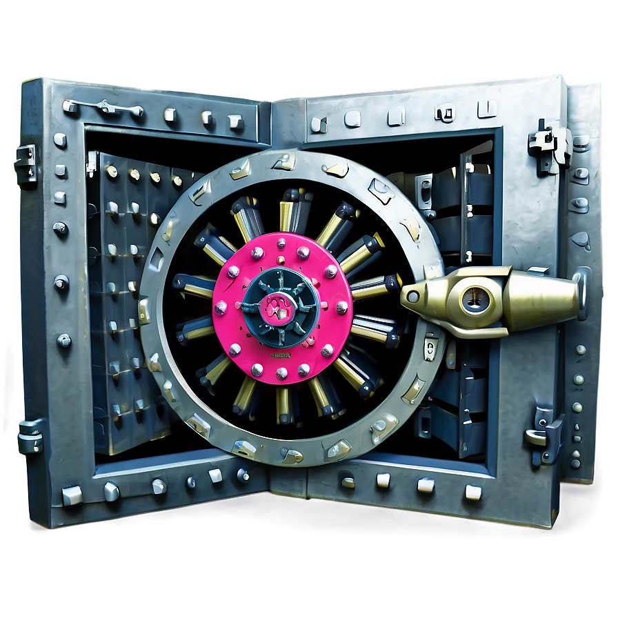 Bank Vault Door Open Png 06262024 PNG image