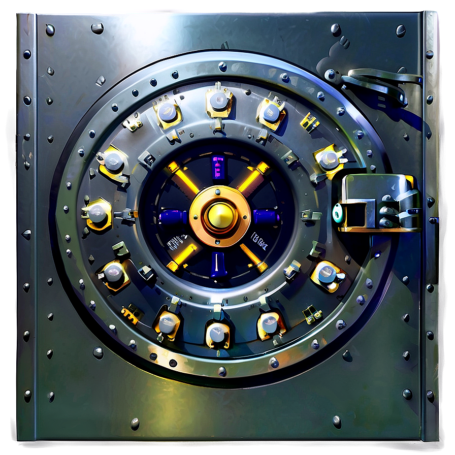 Bank Vault Door Png 06262024 PNG image