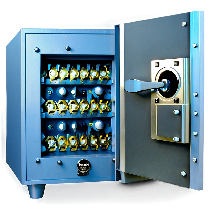 Bank Vault Safe Png 06262024 PNG image