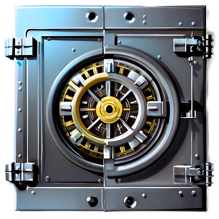 Bank Vault Vector Png Vcf PNG image