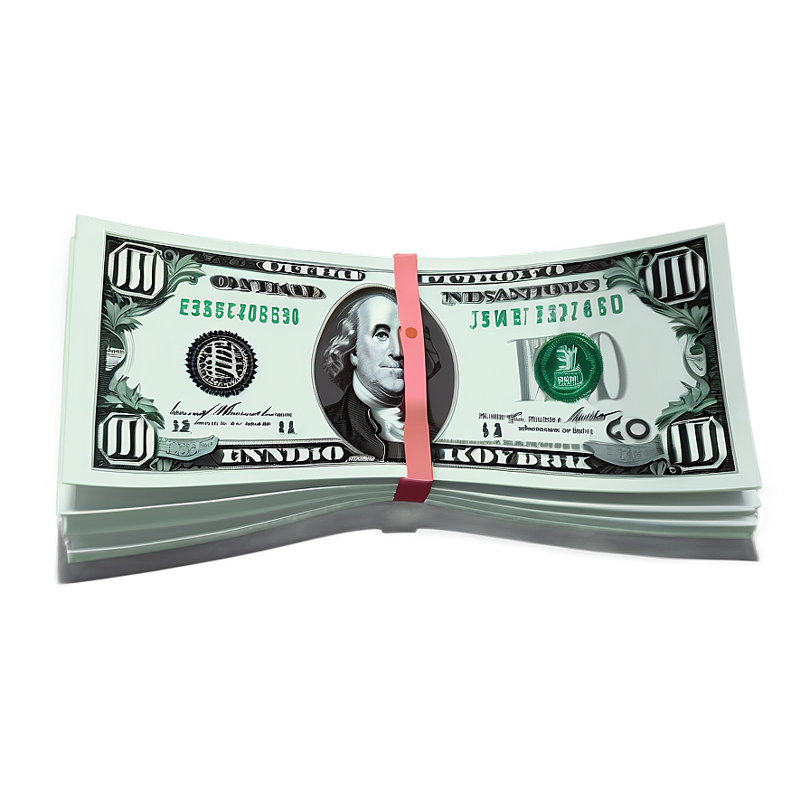 Banknotes And Coins Money Vector Png 06262024 PNG image