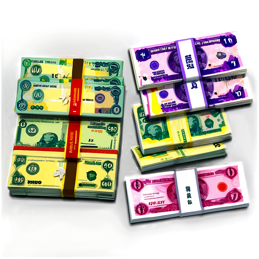 Banknotes Bundle Png Ejv PNG image