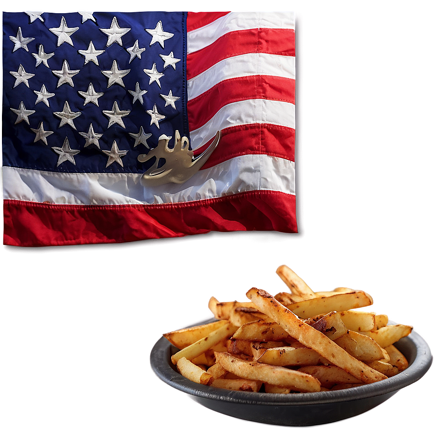 Barbecue Seasoned Fries Png Dlf82 PNG image